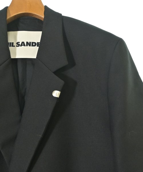 JIL SANDER（ジルサンダー）チェスターコート 黒 サイズ:44(S位) メンズ/2200639543017