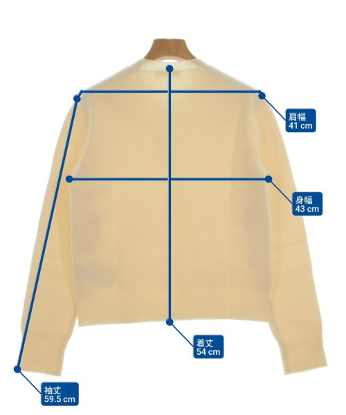 JIL SANDER（ジルサンダー）ニット・セーター ベージュ サイズ:38(S位) レディース/2200639809021