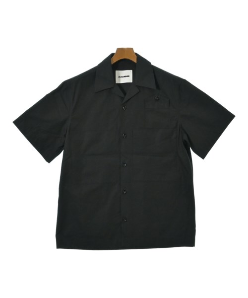 JIL SANDER(ジルサンダー)カジュアルシャツ 黒 サイズ:46(XL位)/2200640295080
