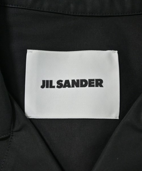 JIL SANDER（ジルサンダー）カジュアルシャツ 黒 サイズ:46(XL位) メンズ/2200640295080
