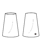 JIL SANDER（ジルサンダー）ロング・マキシ丈スカート 白 サイズ:36(XS位) レディース/2200640516352