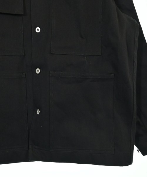JIL SANDER（ジルサンダー）カバーオール 黒 サイズ:46(M位) メンズ/2200629407220