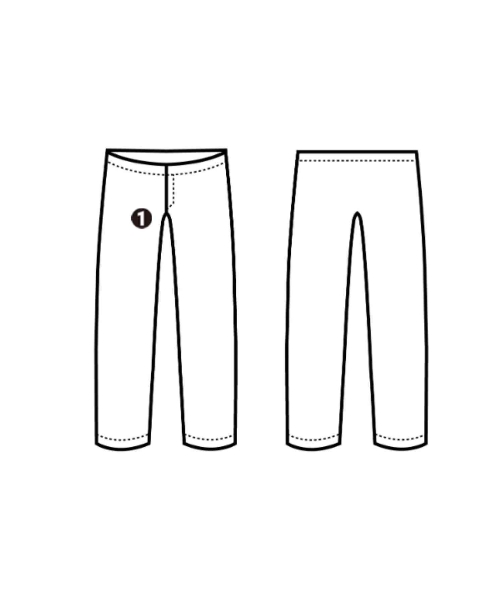 JIL SANDER（ジルサンダー）チノパン 黒 サイズ:48(L位) メンズ/2200640684105