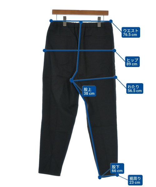 JIL SANDER（ジルサンダー）チノパン 黒 サイズ:48(L位) メンズ/2200640684105