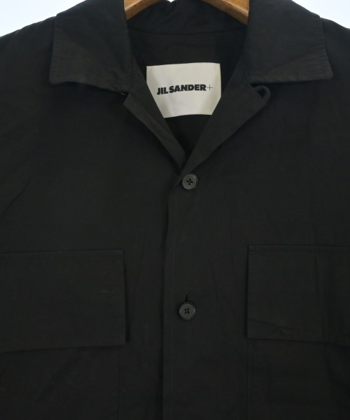 JIL SANDER（ジルサンダー）カジュアルシャツ 黒 サイズ:48(L位) メンズ/2200640684228