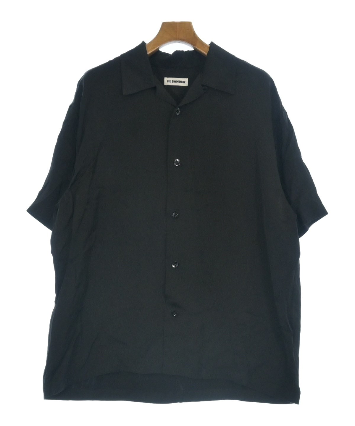JIL SANDER（ジルサンダー）カジュアルシャツ 黒 サイズ:40(L位