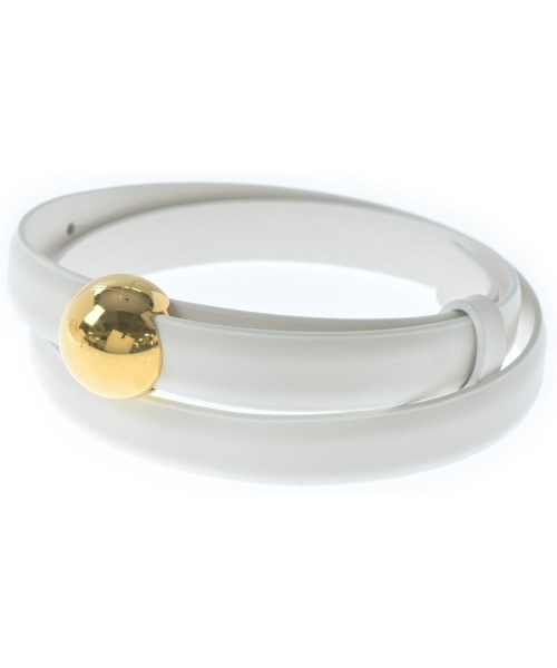 JIL SANDER(ジルサンダー)ベルト 白 サイズ:-/2200642045027