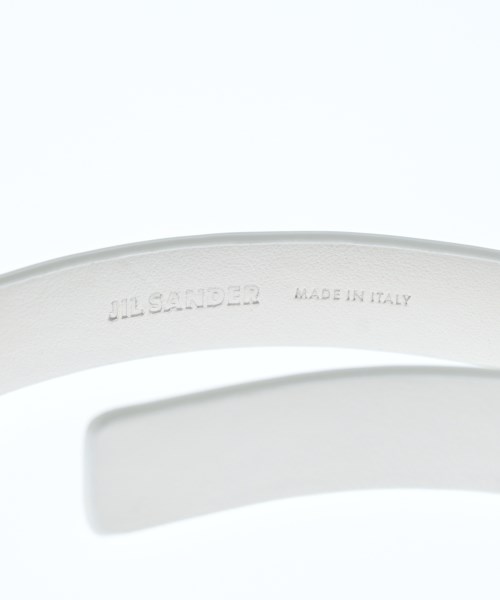 JIL SANDER（ジルサンダー）ベルト 白 サイズ:- レディース/2200642045027