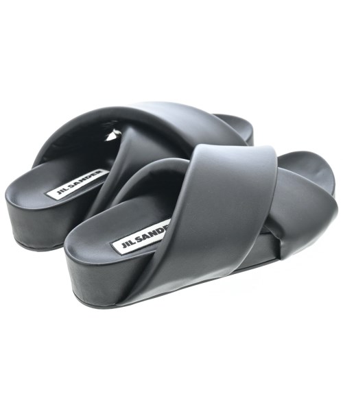 JIL SANDER（ジルサンダー）サンダル 黒 サイズ:EU35(21.5cm位) レディース/2200629712065