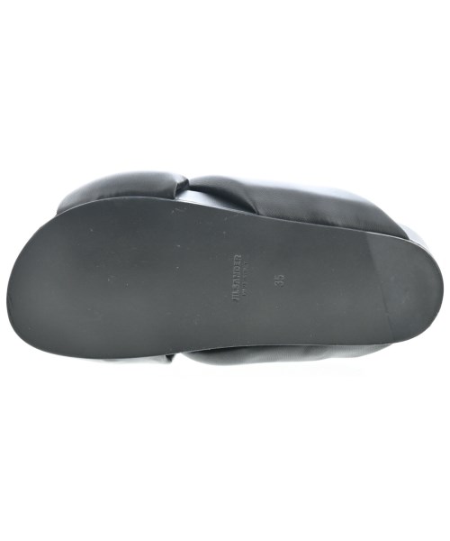 JIL SANDER（ジルサンダー）サンダル 黒 サイズ:EU35(21.5cm位) レディース/2200629712065