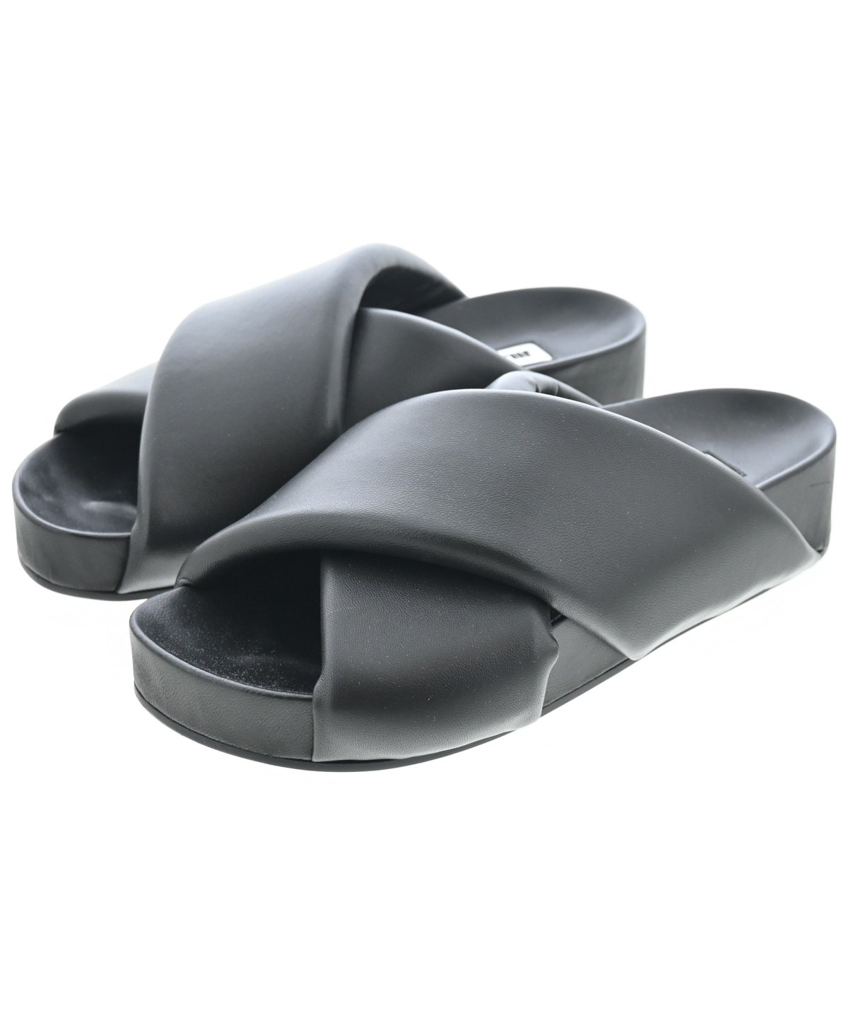 JIL SANDER（ジルサンダー）サンダル 黒 サイズ:EU35(21.5cm位
