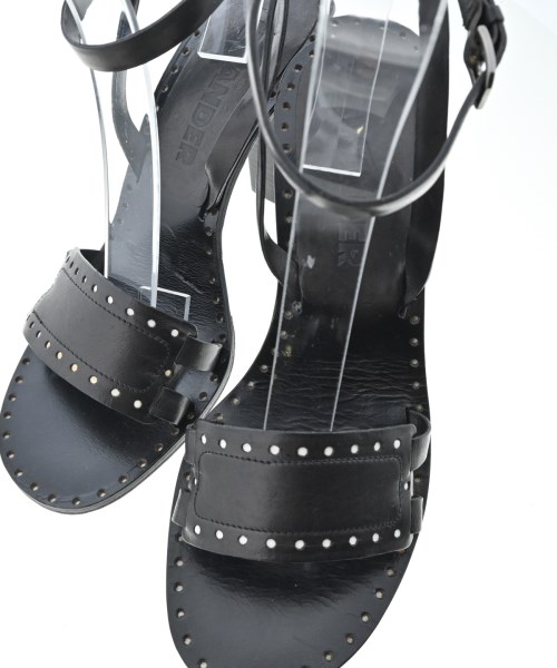 JIL SANDER（ジルサンダー）サンダル 黒 サイズ:EU39(25.5cm位) レディース/2200628738011