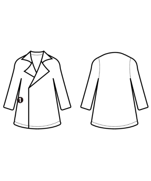 JIL SANDER（ジルサンダー）チェスターコート ベージュ サイズ:34(XXS位) レディース/2200643083011