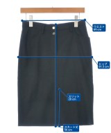 JIL SANDER（ジルサンダー）ひざ丈スカート 黒 サイズ:34(XXS位) レディース/2200643083035