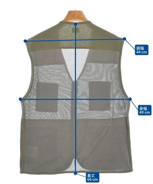 JIL SANDER（ジルサンダー）カジュアルシャツ カーキ サイズ:L メンズ/2200632774029