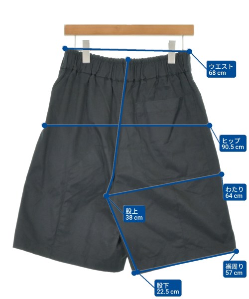 JIL SANDER（ジルサンダー）ショートパンツ 黒 サイズ:46(M位) メンズ/2200643717206