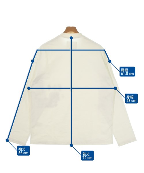 JIL SANDER（ジルサンダー）Tシャツ・カットソー 白 サイズ:S メンズ/2200644080064