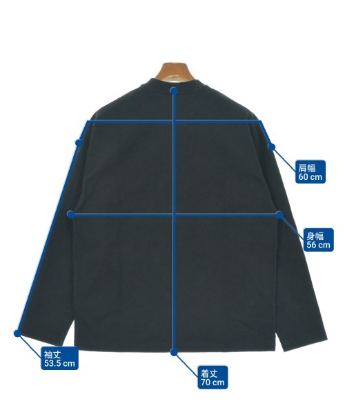 JIL SANDER（ジルサンダー）Tシャツ・カットソー 黒 サイズ:XS メンズ/2200644080071