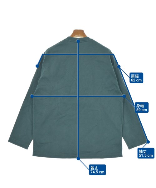 JIL SANDER（ジルサンダー）Tシャツ・カットソー 緑 サイズ:M メンズ/2200644080088