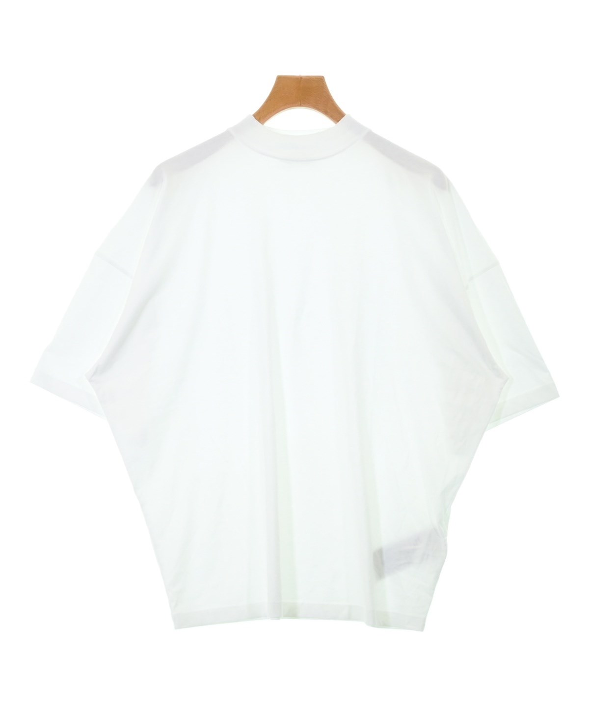 【タグ付き】美品　JIL SANDER 半袖チュニックM 白・水色縦線　現行 タグ付き】美品 JIL SANDER 半袖チュニックM 白・水色縦線 現行
