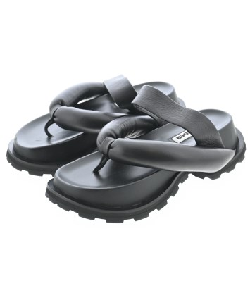 JIL SANDER（ジルサンダー）サンダル 黒 サイズ:EU35(21.5cm位