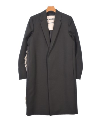 JILL SANDER ジルサンダー コットンスプリングコート　黒　34 JILL SANDER ジルサンダー コットンスプリングコート 黒 34 JILL