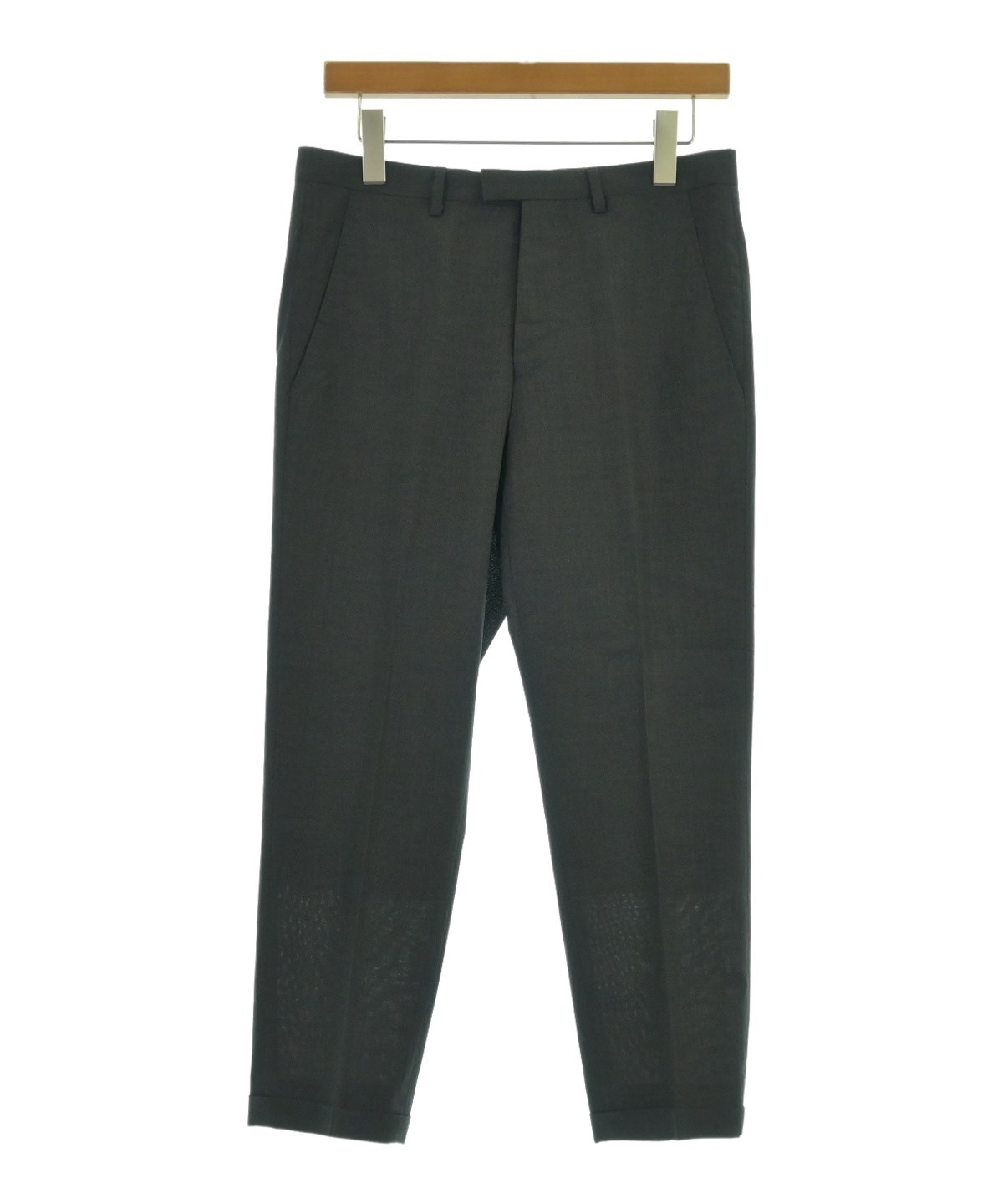 JIL SANDER ジルサンダー 48 ウールスラックス チャコールグレー JIL SANDER（ジルサンダー）スラックス グレー サイズ:44(S位