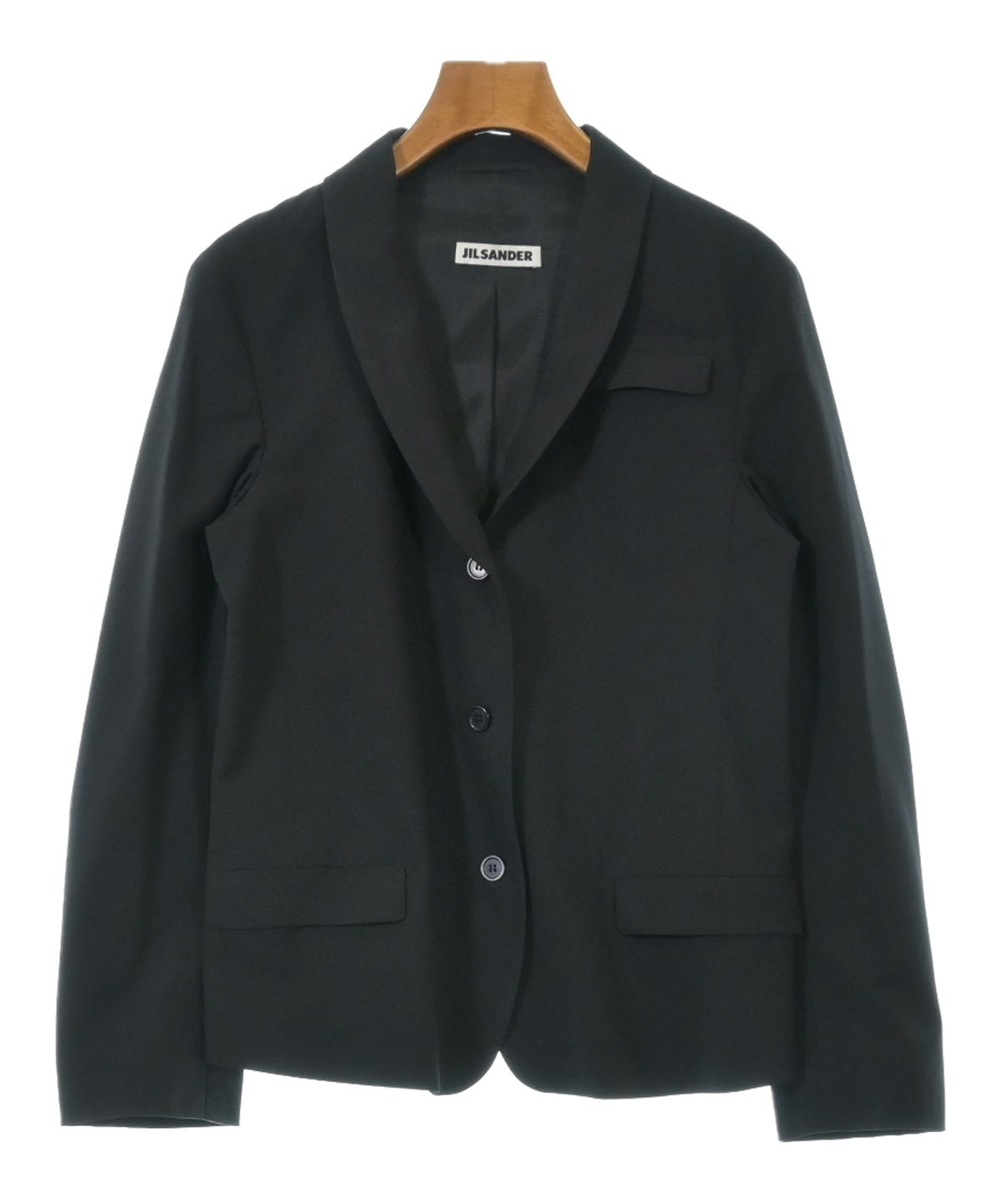 JIL SANDER　ナイロンジャケット　紺　50　細身L　超軽量　イタリア製 JIL SANDER（ジルサンダー）カジュアルジャケット 紺 サイズ:34