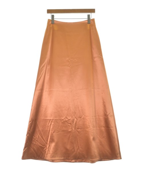 JIL SANDER(ジルサンダー)ロング・マキシ丈スカート オレンジ サイズ:32(XXS位)/2200599528109