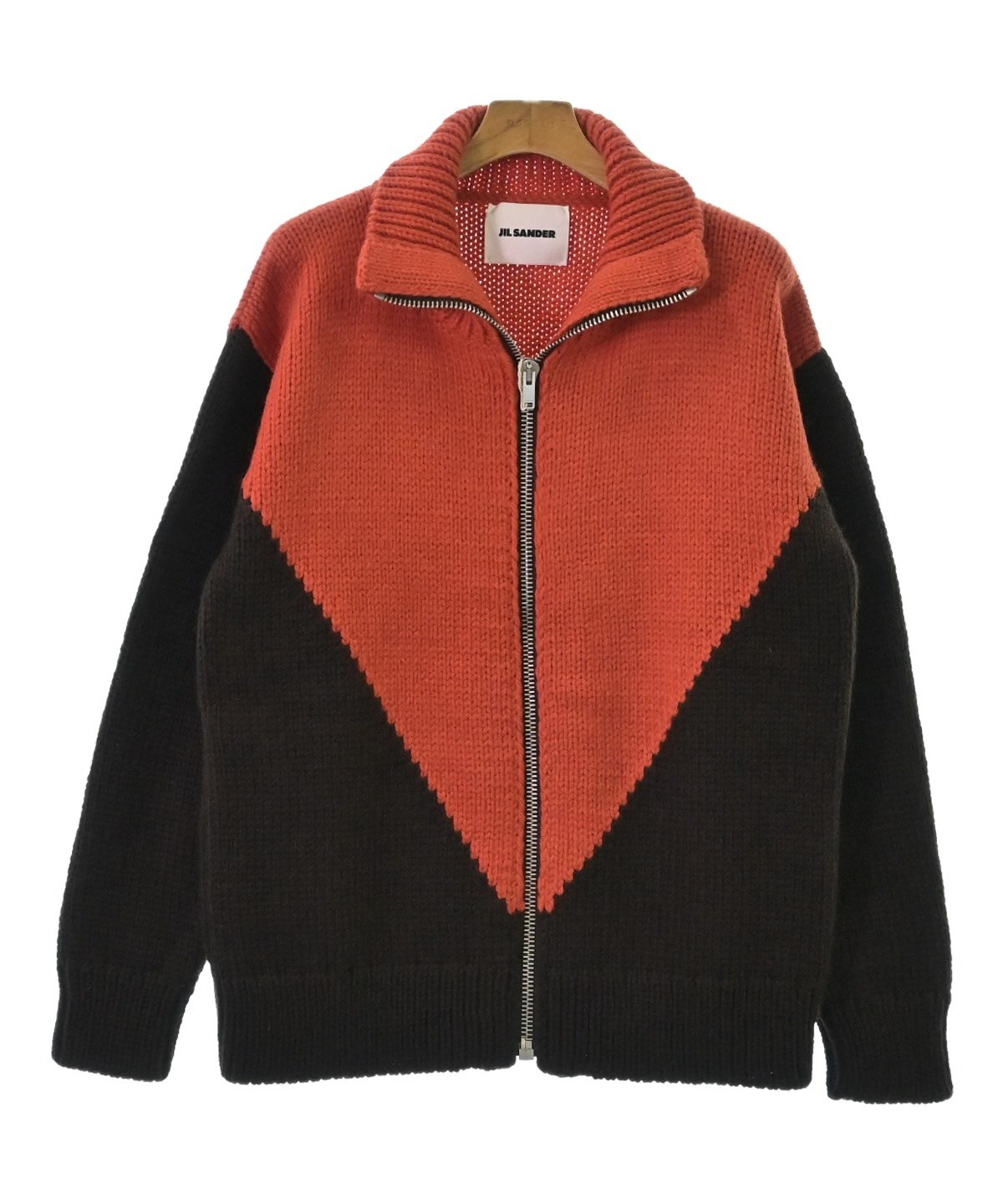JIL SANDER（ジルサンダー）カーディガン オレンジ サイズ:50(XL位