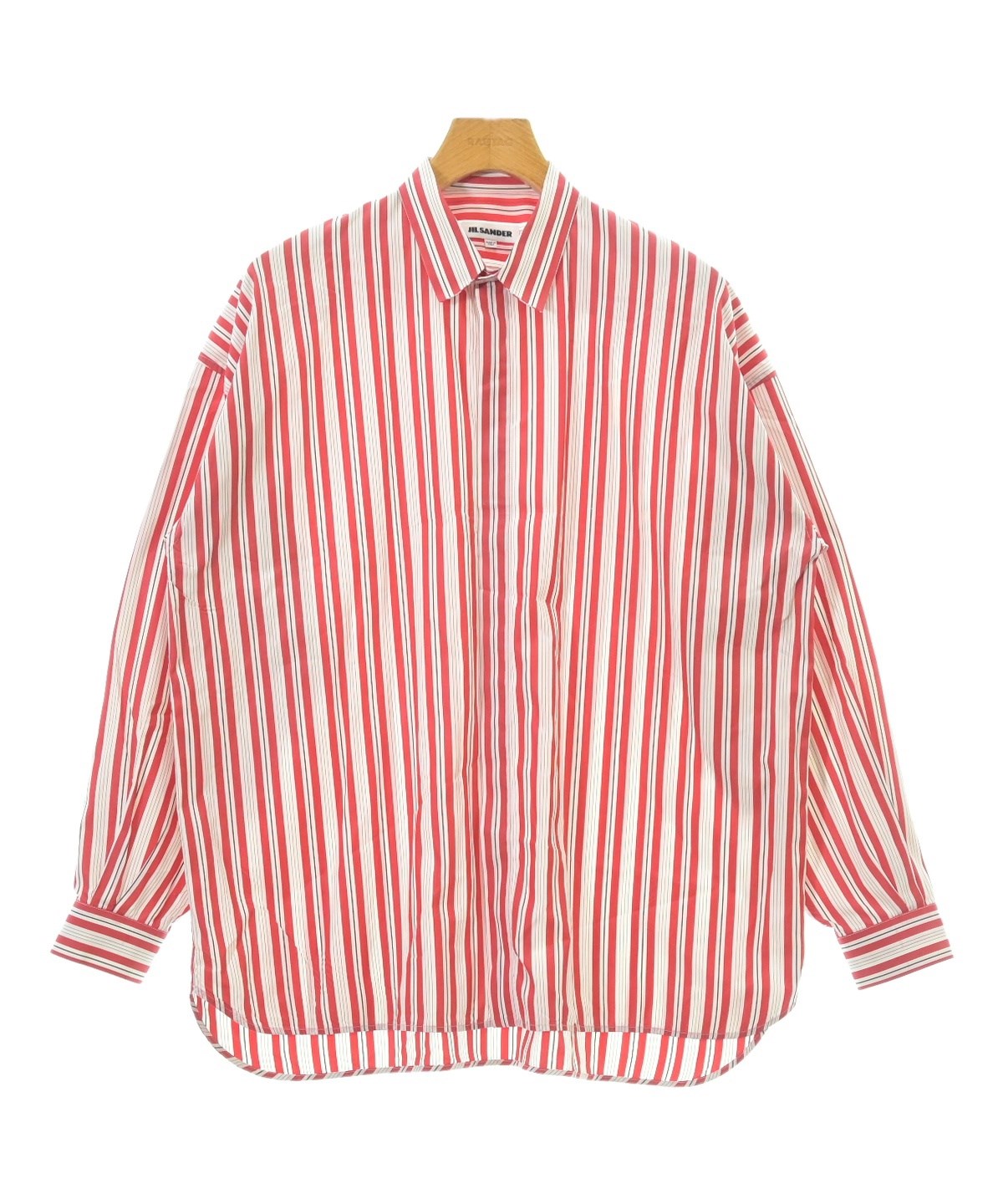 JIL SANDER（ジルサンダー）カジュアルシャツ 赤 サイズ:40(L位