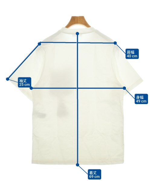 JIL SANDER（ジルサンダー）Tシャツ・カットソー 白 サイズ:S メンズ/2200621552010