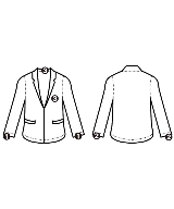 JIL SANDER（ジルサンダー）カジュアルジャケット 紺 サイズ:39(M位) メンズ/2200621703023