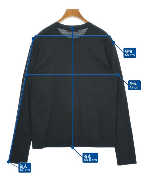 JIL SANDER（ジルサンダー）Tシャツ・カットソー 黒 サイズ:S メンズ/2200615367057