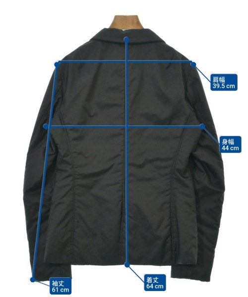 JIL SANDER（ジルサンダー）カジュアルジャケット 黒 サイズ:34(XXS位) レディース/2200623982013