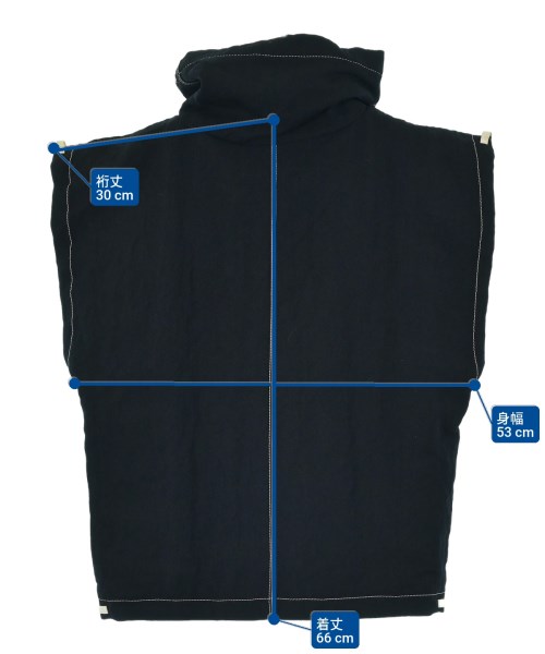 JIL SANDER（ジルサンダー）カジュアルシャツ 黒 サイズ:32(XXXS位) レディース/2200624148012