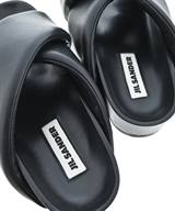 JIL SANDER（ジルサンダー）サンダル 黒 サイズ:EU39(25.5cm位) レディース/2200610085185