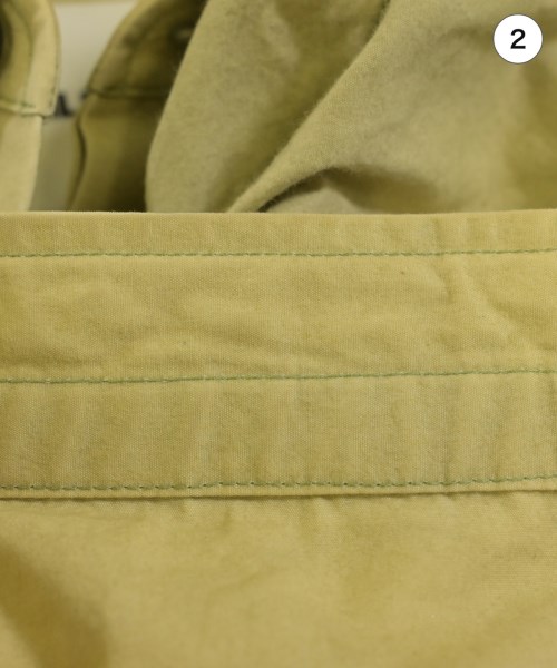 JIL SANDER（ジルサンダー）カジュアルシャツ 緑 サイズ:44(S位) メンズ/2200624451051