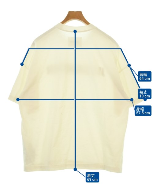 JIL SANDER（ジルサンダー）Tシャツ・カットソー 白 サイズ:M メンズ/2200625297030