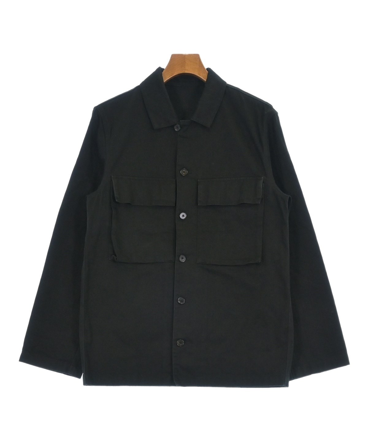 JIL SANDER カバーオール 44 JIL SANDER（ジルサンダー）カバーオール 黒 サイズ:44(S位) メンズ