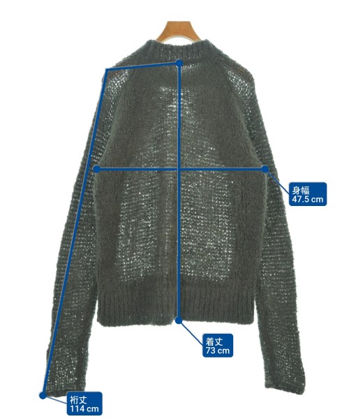 JIL SANDER（ジルサンダー）ニット・セーター グレー サイズ:44(S位) メンズ/2200625929320