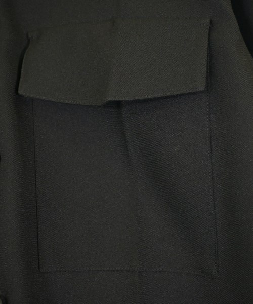 JIL SANDER（ジルサンダー）カジュアルシャツ 黒 サイズ:39(M位) メンズ/2200627376023