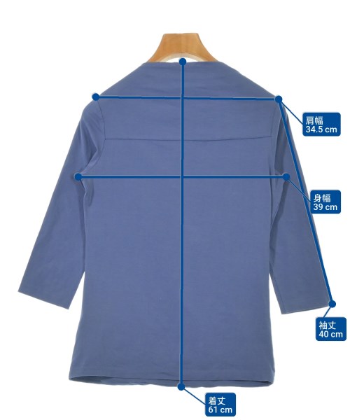 JIL SANDER（ジルサンダー）Tシャツ・カットソー 青 サイズ:M レディース/2200627475016