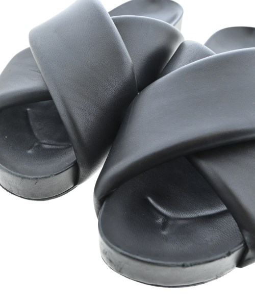 JIL SANDER（ジルサンダー）サンダル 黒 サイズ:EU38(24.5cm位) レディース/2200626808167