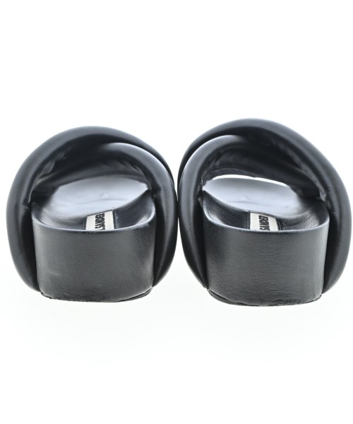 JIL SANDER（ジルサンダー）サンダル 黒 サイズ:EU38(24.5cm位) レディース/2200626808167