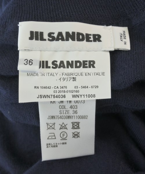 JIL SANDER（ジルサンダー）ニット・セーター 紺 サイズ:36(S位) レディース/2200628943248