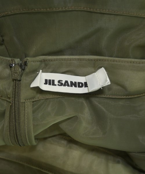 JIL SANDER（ジルサンダー）ロング・マキシ丈スカート カーキ サイズ:34(XXS位) レディース/2200628943279