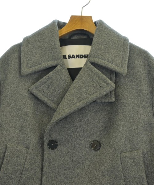 JIL SANDER +（ジルサンダープラス）ピーコート グレー サイズ:S メンズ/2200629340015