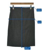 JIL SANDER（ジルサンダー）ひざ丈スカート グレー サイズ:38(S位) レディース/2200630156018