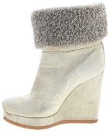 JIL SANDER（ジルサンダー）ブーツ グレー サイズ:EU35 1/2(22cm位) レディース/2200630943052